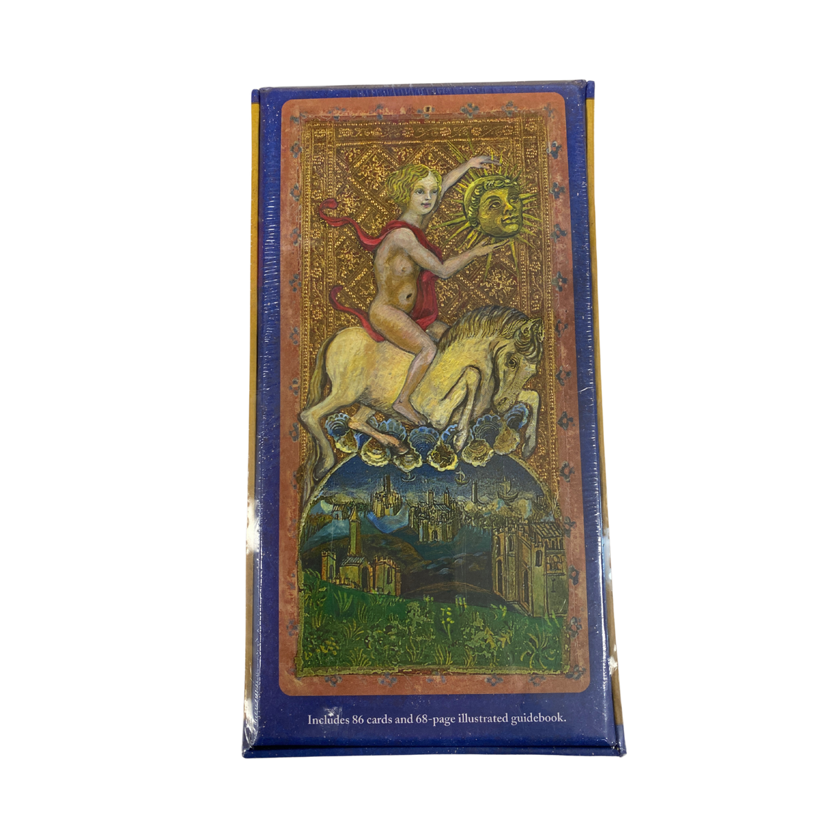 Cary Yale Visconti Tarot - Cary Yale Visconti Tarot deck back cover