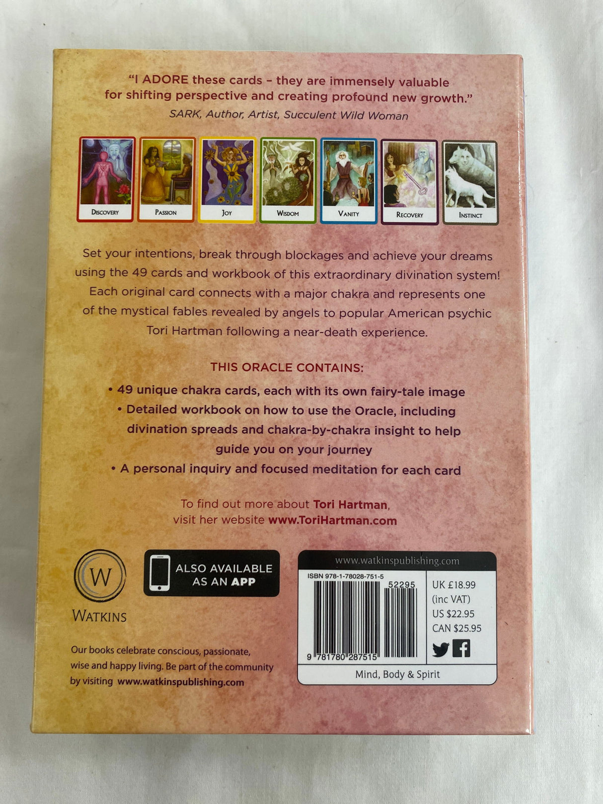 Chakra Wisdom Oracle Deck - 