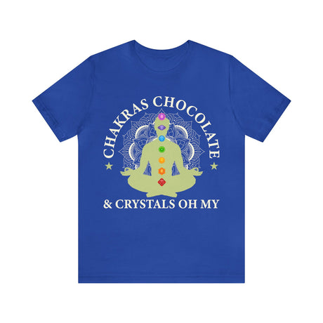 Chakras Chocolate & Crystals oh My Short Sleeve Tee - 