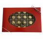 Cherry Cordial Dark Chocolate lg - red box with transparent window 
