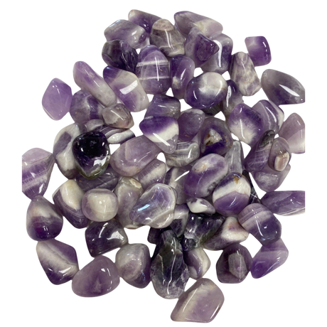 Chevron Amethyst Tumbled - #original_alt_text#