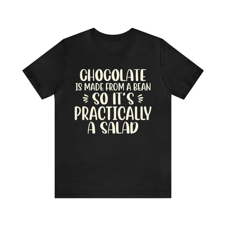 Chocolate is a Salad Short Sleeve Tee - 