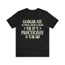 Chocolate is a Salad Short Sleeve Tee - 