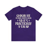 Chocolate is a Salad Short Sleeve Tee - 