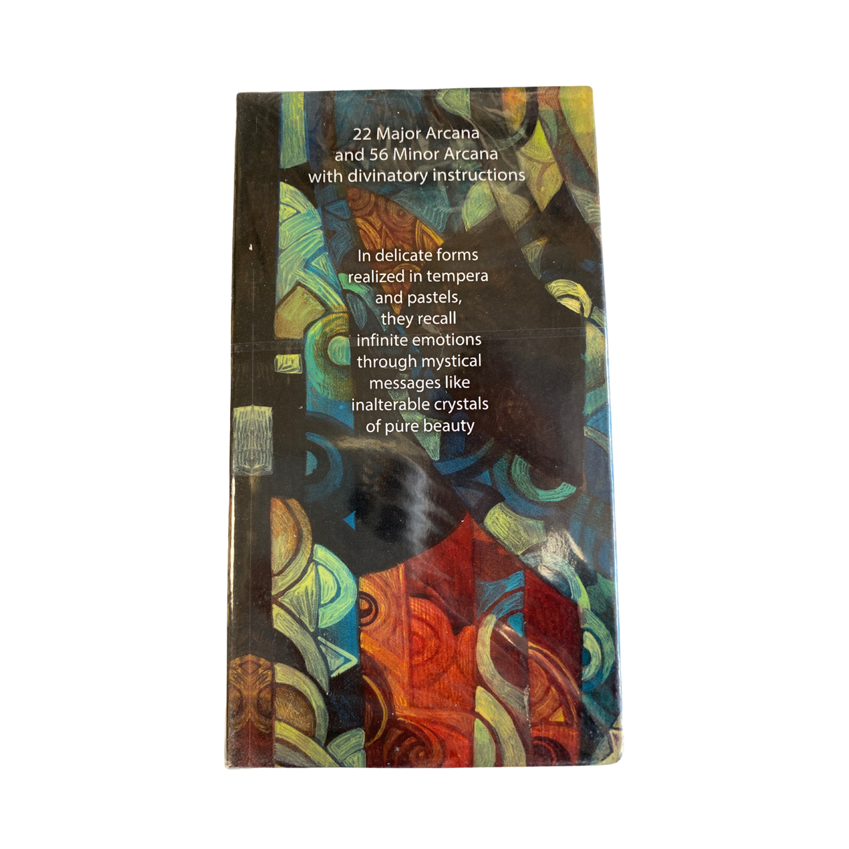 Crystal Tarot - Crystal Tarot deck back cover