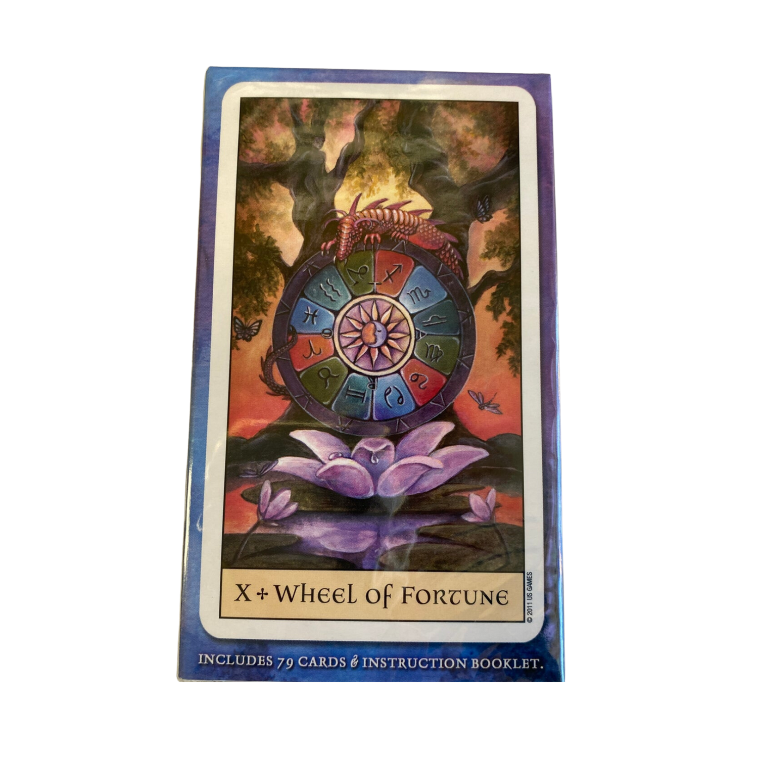 Crystal Visions Tarot - Back Cover