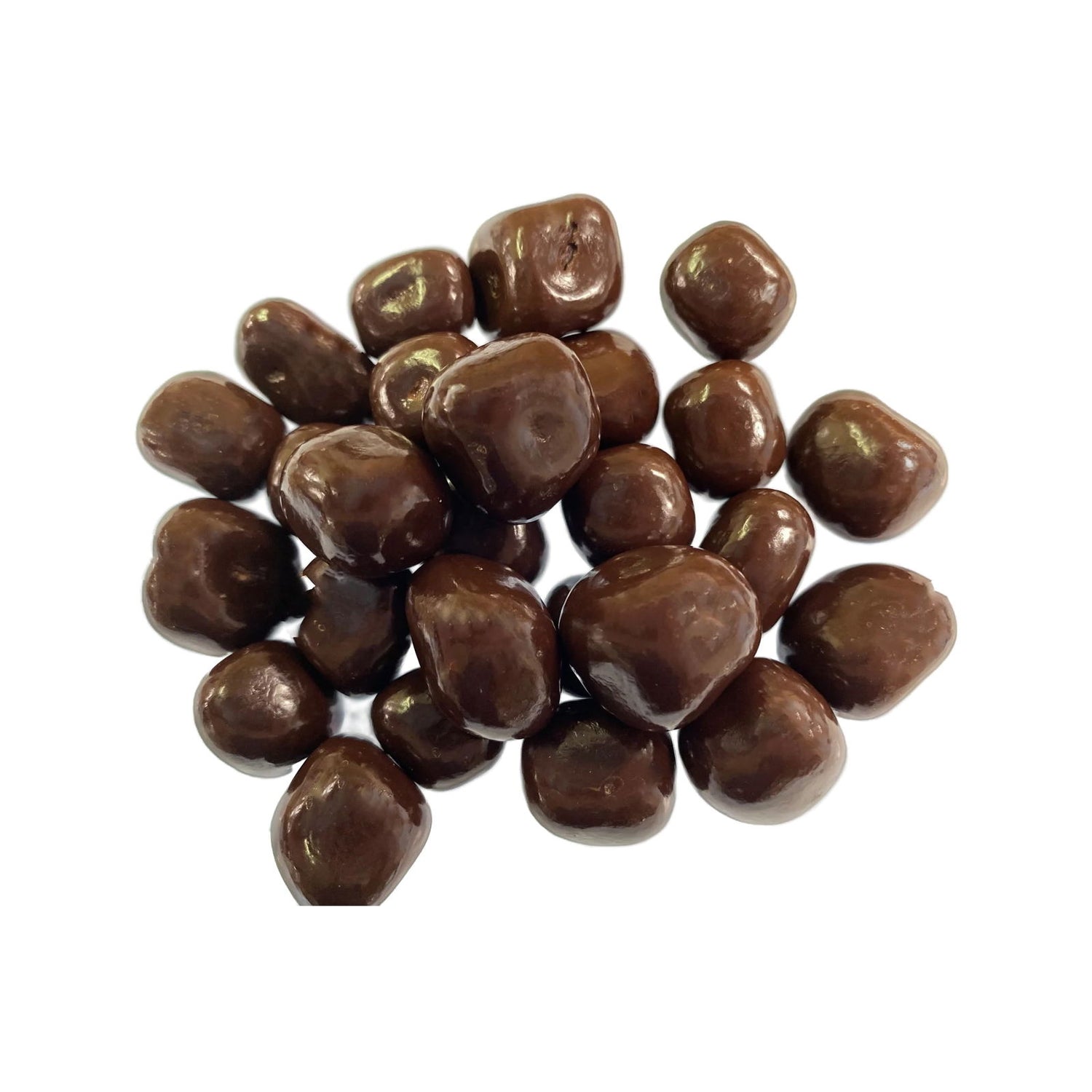 Dark Chocolate Covered Orange Peel - Dark block shaped pieces of chocolate covered orange peel 