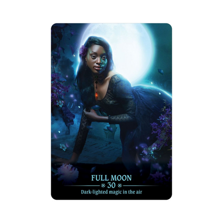 Dark Light Oracle Deck - Dark Light Oracle card - 30 - Full Moon