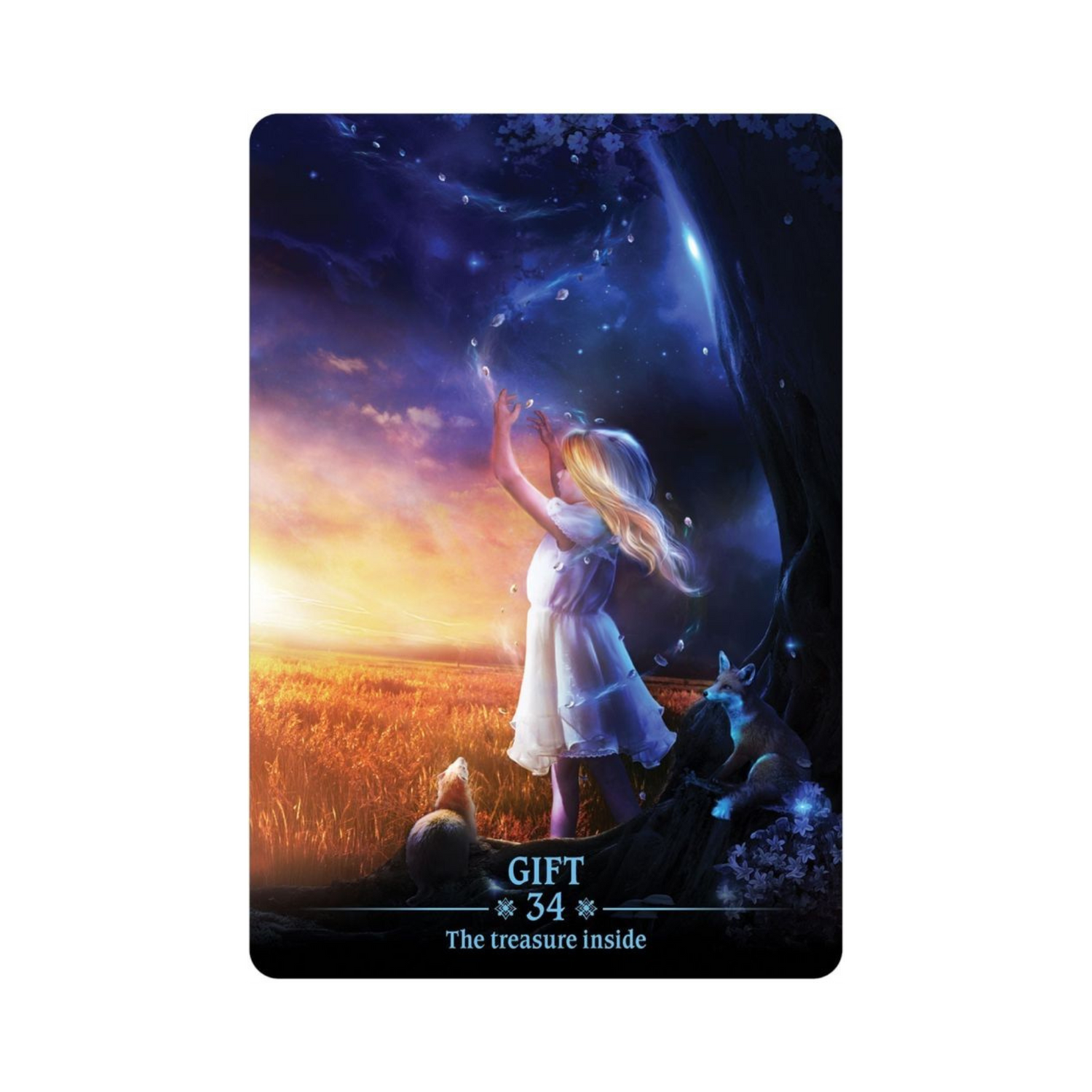 Dark Light Oracle Deck - Dark Light Oracle card - 34 - Gift