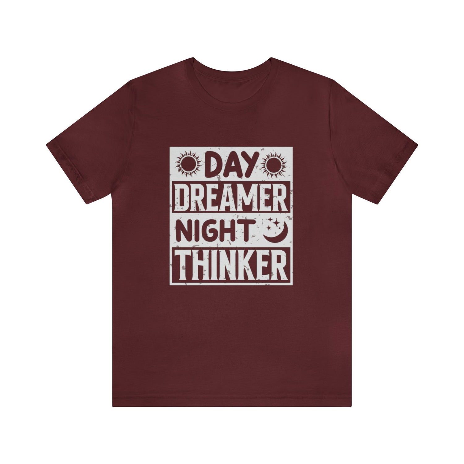 Day Dreamer Night Thinker Short Sleeve Tee - 