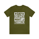 Day Dreamer Night Thinker Short Sleeve Tee - 