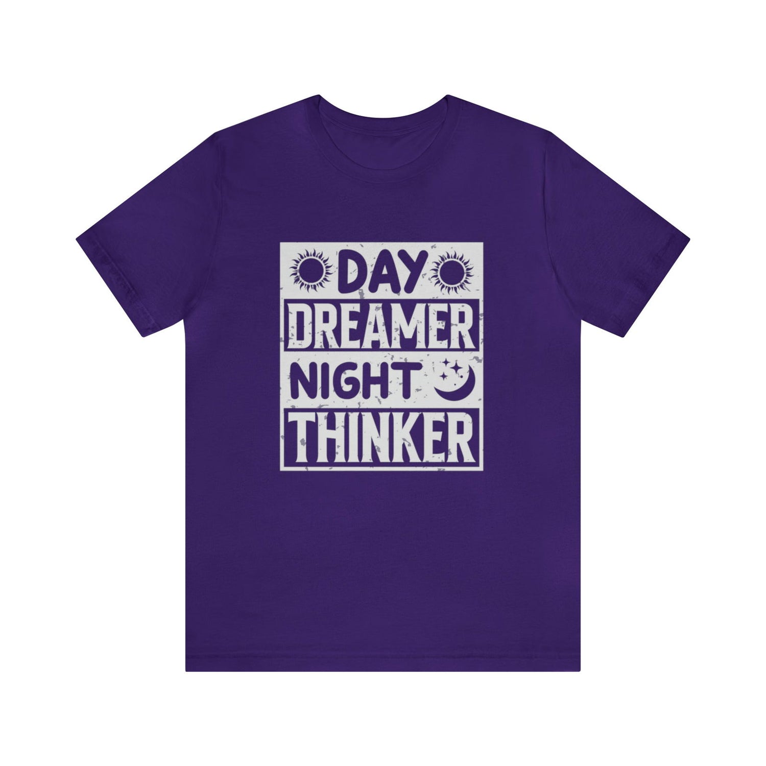 Day Dreamer Night Thinker Short Sleeve Tee - 