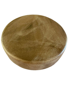 Desert Tan Mug Lid - tan round mug cover 