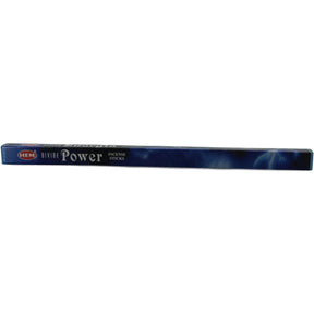 Hem Divine Power Incense Sticks in a blue box.
