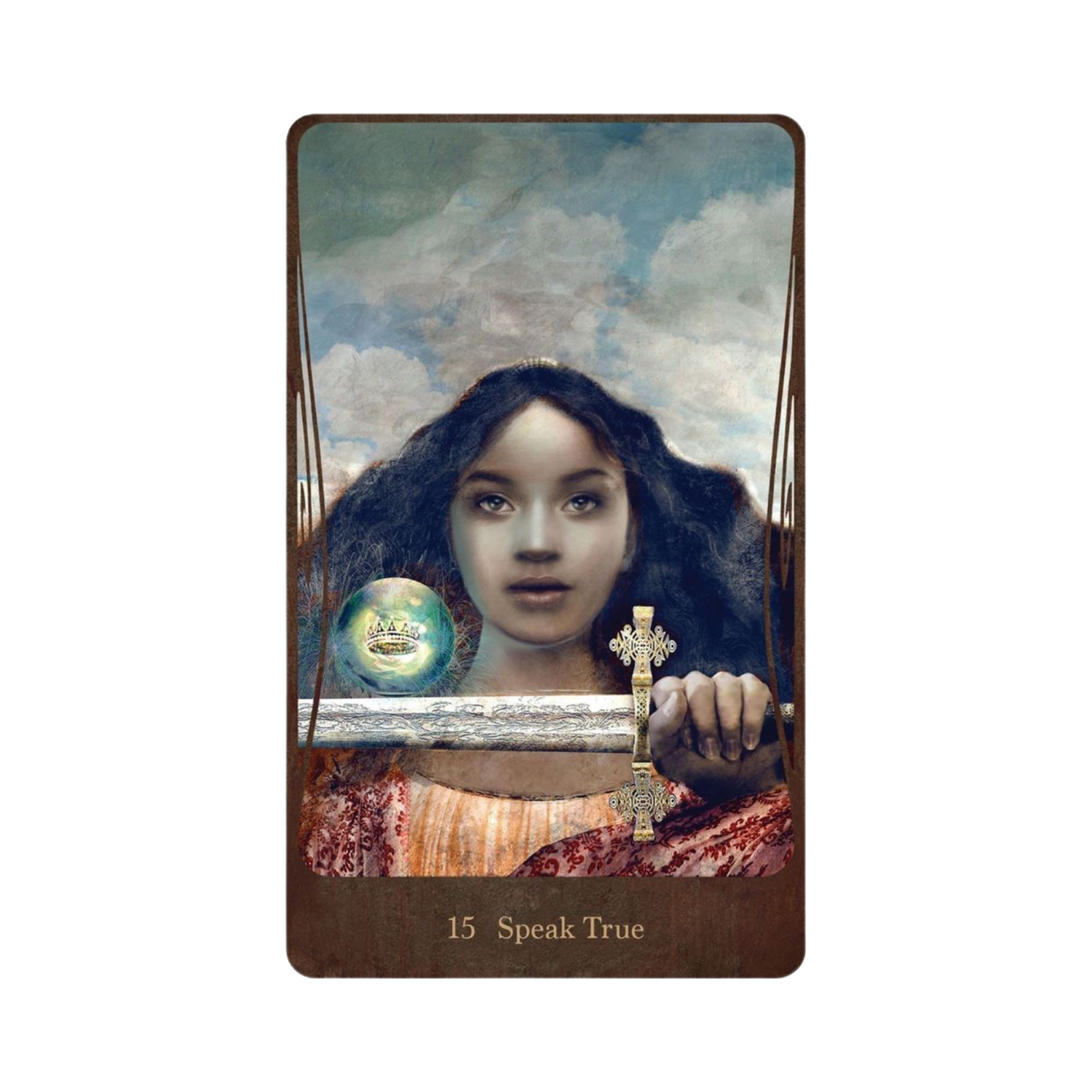 Divine Nature Oracle Deck - Divine Nature Oracle Deck Card - 15 - Speak True