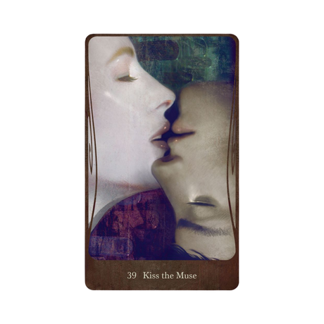 Divine Nature Oracle Deck - Divine Nature Oracle Deck Card - 39 - Kiss the Muse
