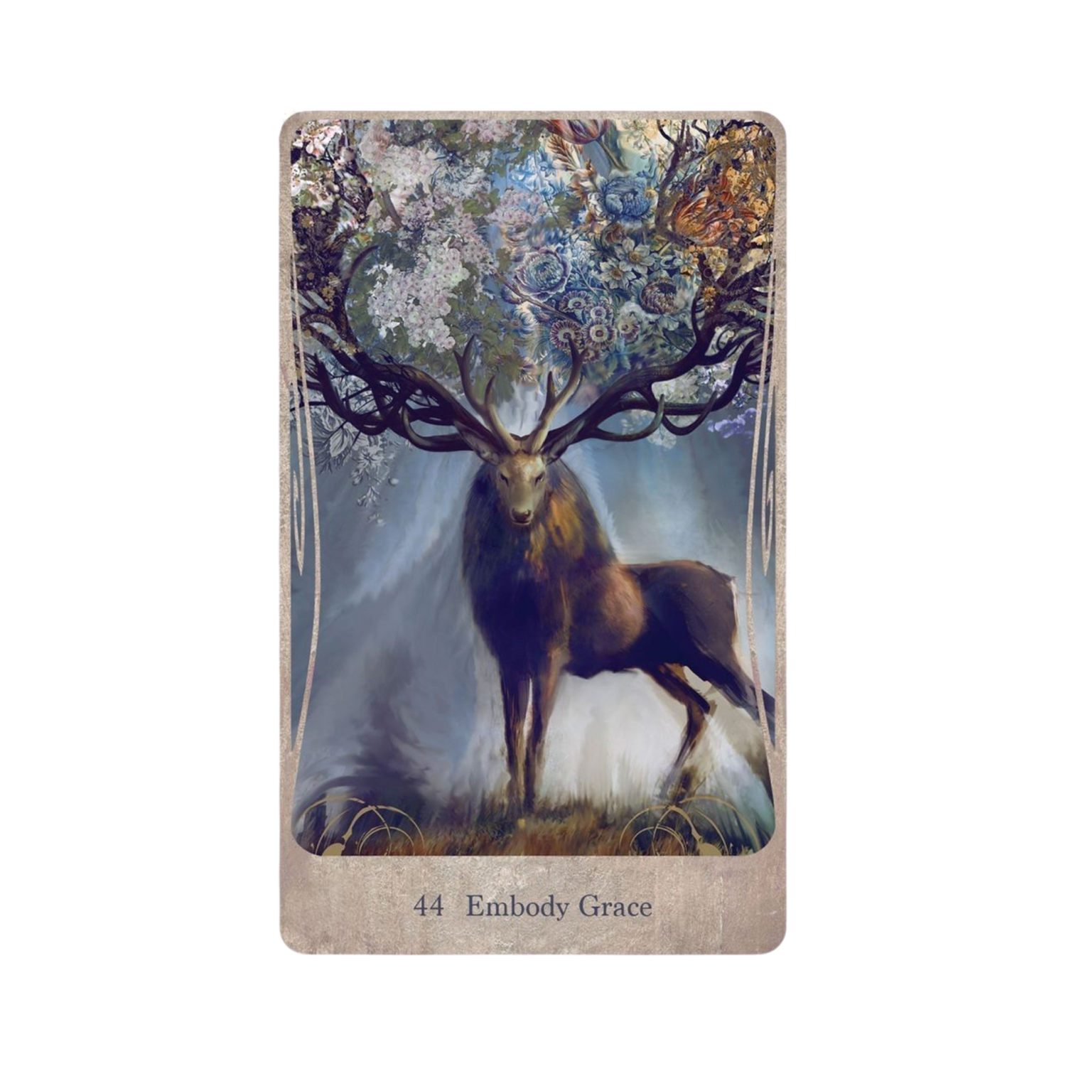 Divine Nature Oracle Deck - Divine Nature Oracle Deck Card - 44 - Embody Grace