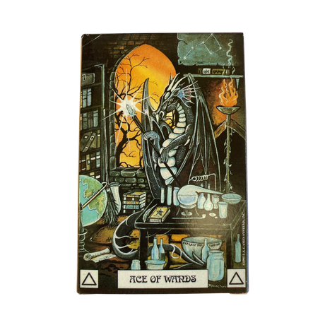 Dragon Tarot - Dragon Tarot Deck Back Cover