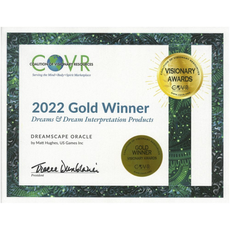 Dreamscape Oracle - Dreamscape Oracle COVR Award Certificate