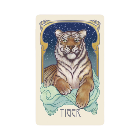 Dreamscape Oracle - Dreamscape Oracle Card Tiger