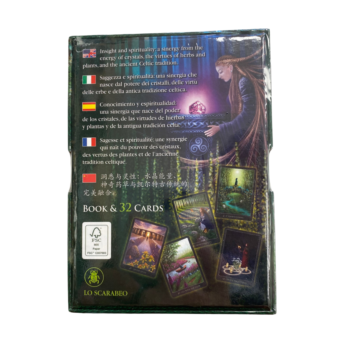 Earth Wisdom Oracle Cards - Earth Wisdom Oracle Cards back cover