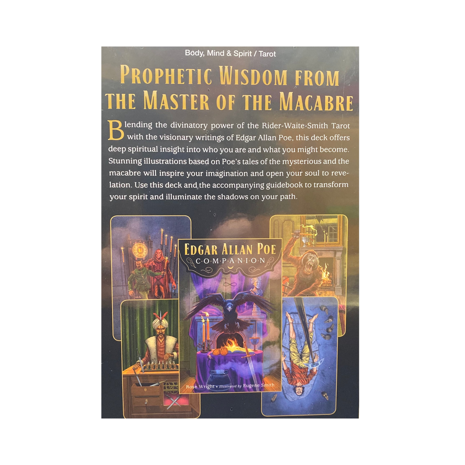 Edgar Allan Poe Tarot - Edgar Allan Poe Tarot back cover