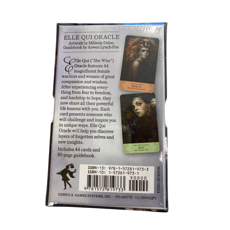 Elle Qui Oracle - Elle Qui Oracle deck back cover