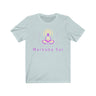 Enlightenment Short Sleeve Tee - Mind, enlightenment, meditation. Bring inspiration and empowerment to your wardrobe with this Enlightenment t-shirt in heather ice blue color or give it as a fun gift. From merkabasolshop.com
