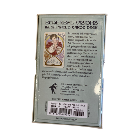 Ethereal Visions Illuminate Tarot - Back Cover