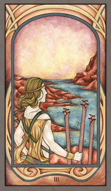 Fenestra Tarot - 3 of Wands