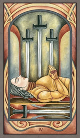 Fenestra Tarot - 4 of Swords