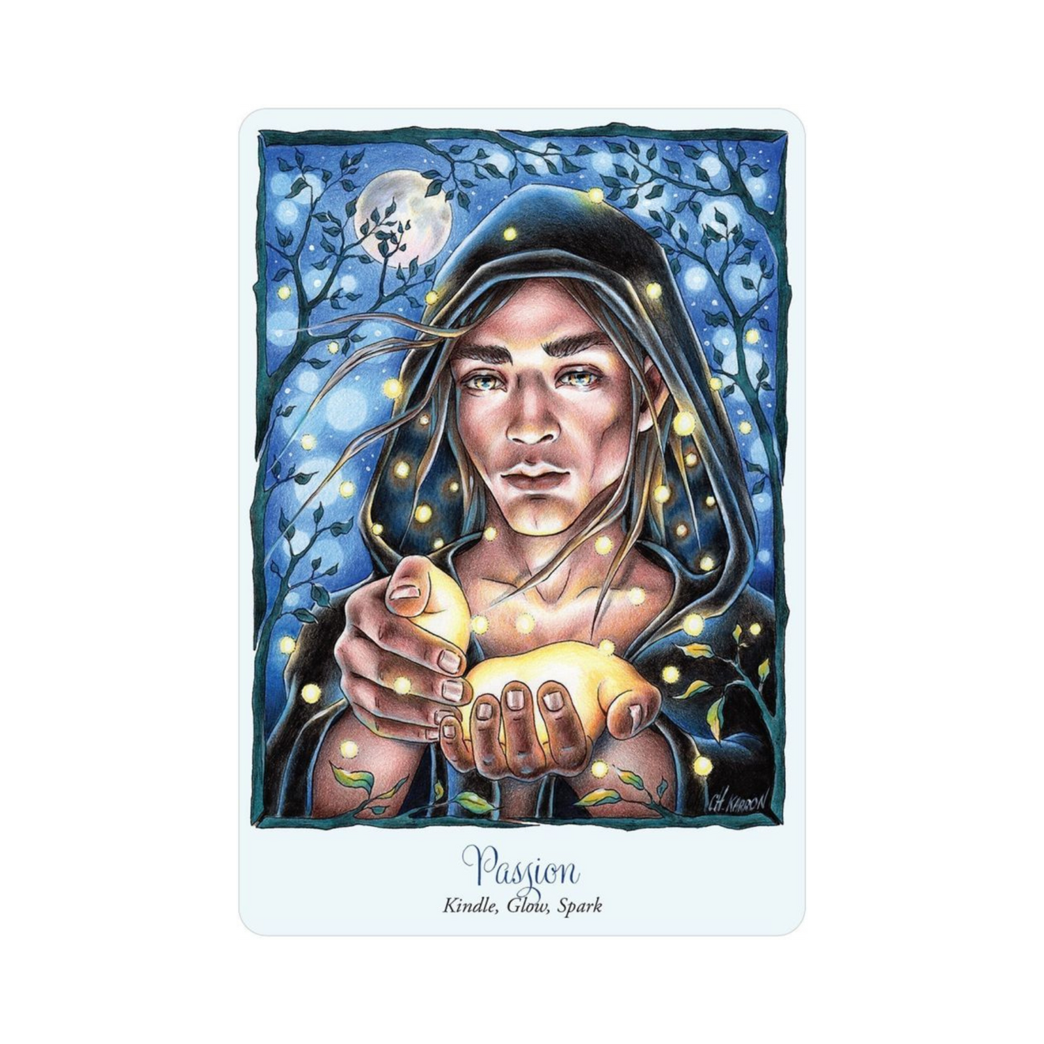 Faery Temple Oracle Deck - Faery Temple Oracle Card - Passion