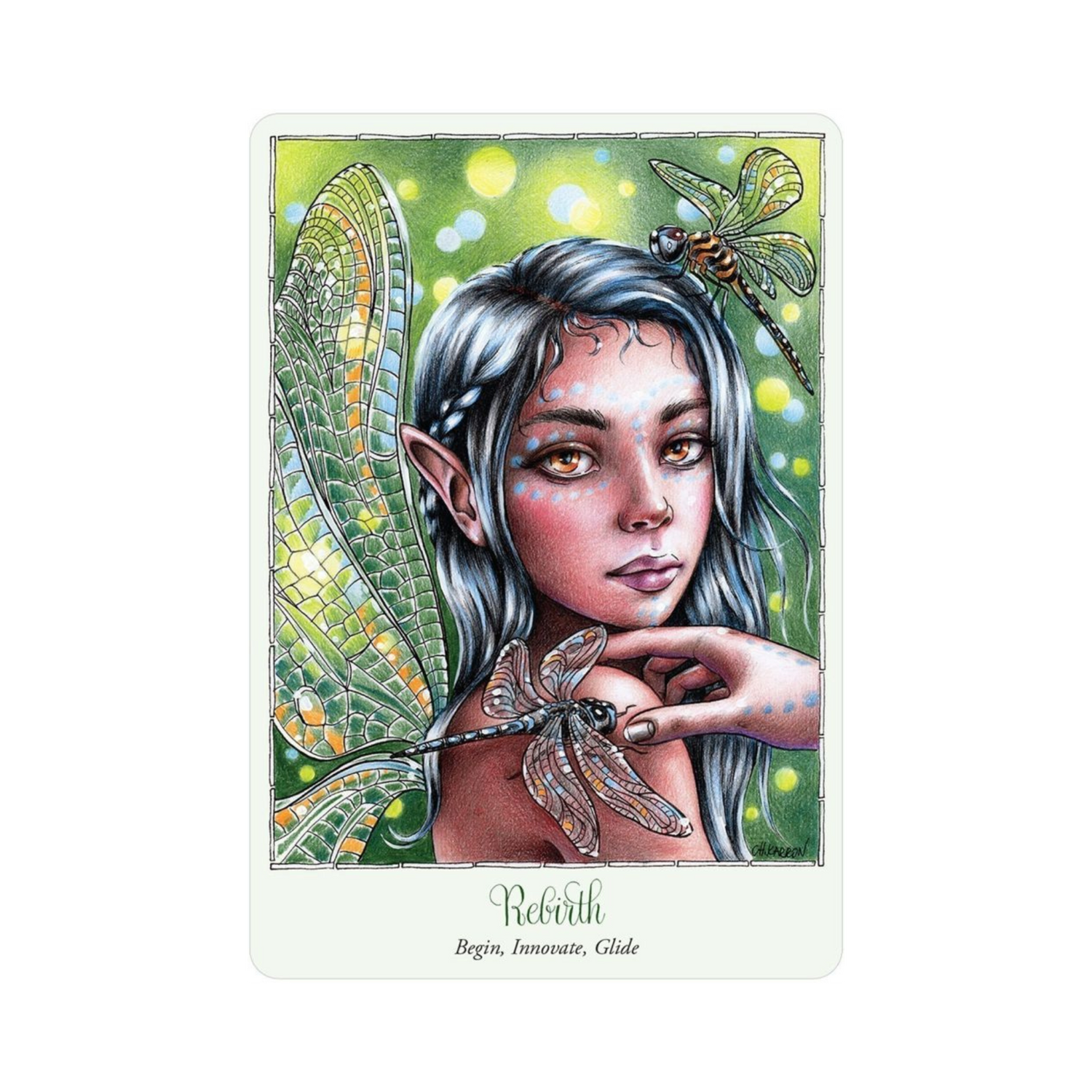 Faery Temple Oracle Deck - Faery Temple Oracle Card - Rebirth