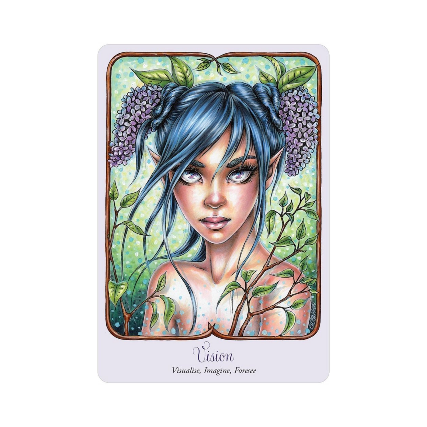 Faery Temple Oracle Deck - Faery Temple Oracle Card - Vision