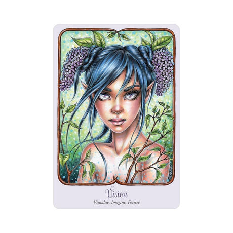 Faery Temple Oracle Deck - Faery Temple Oracle Card - Vision