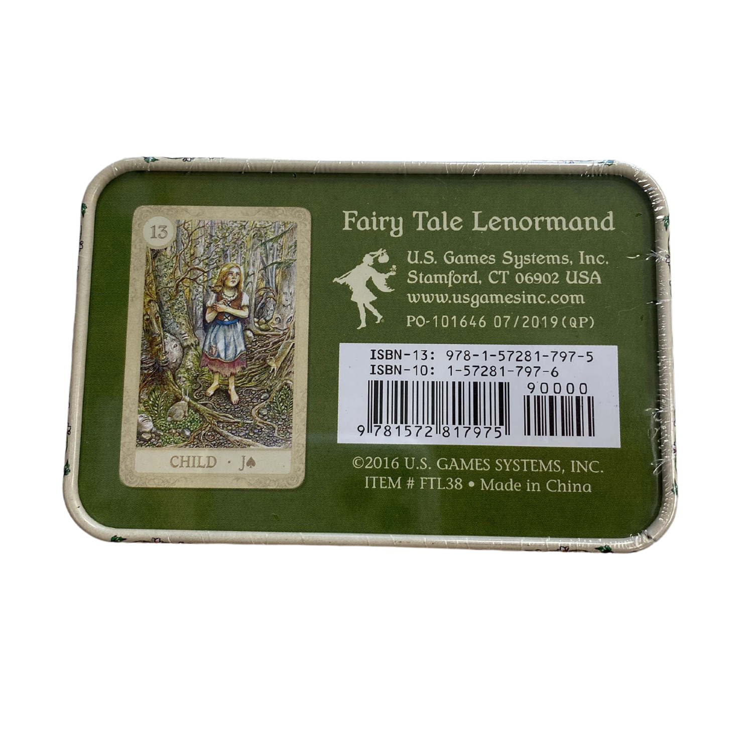 Fairy Tale Lenormand - Fairy Tale Lenormand deck back cover