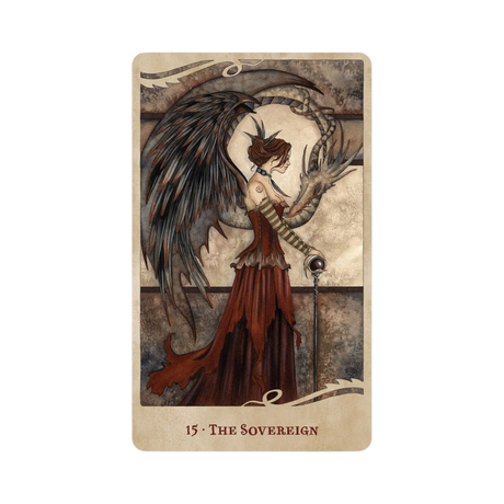 For the Love of Dragons Oracle - For the Love of Dragons Oracle Card 15 - The Sovereign