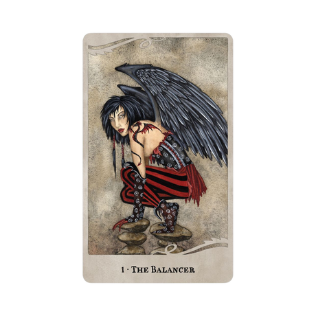 For the Love of Dragons Oracle - For the Love of Dragons Oracle Card 1 - The Balancer