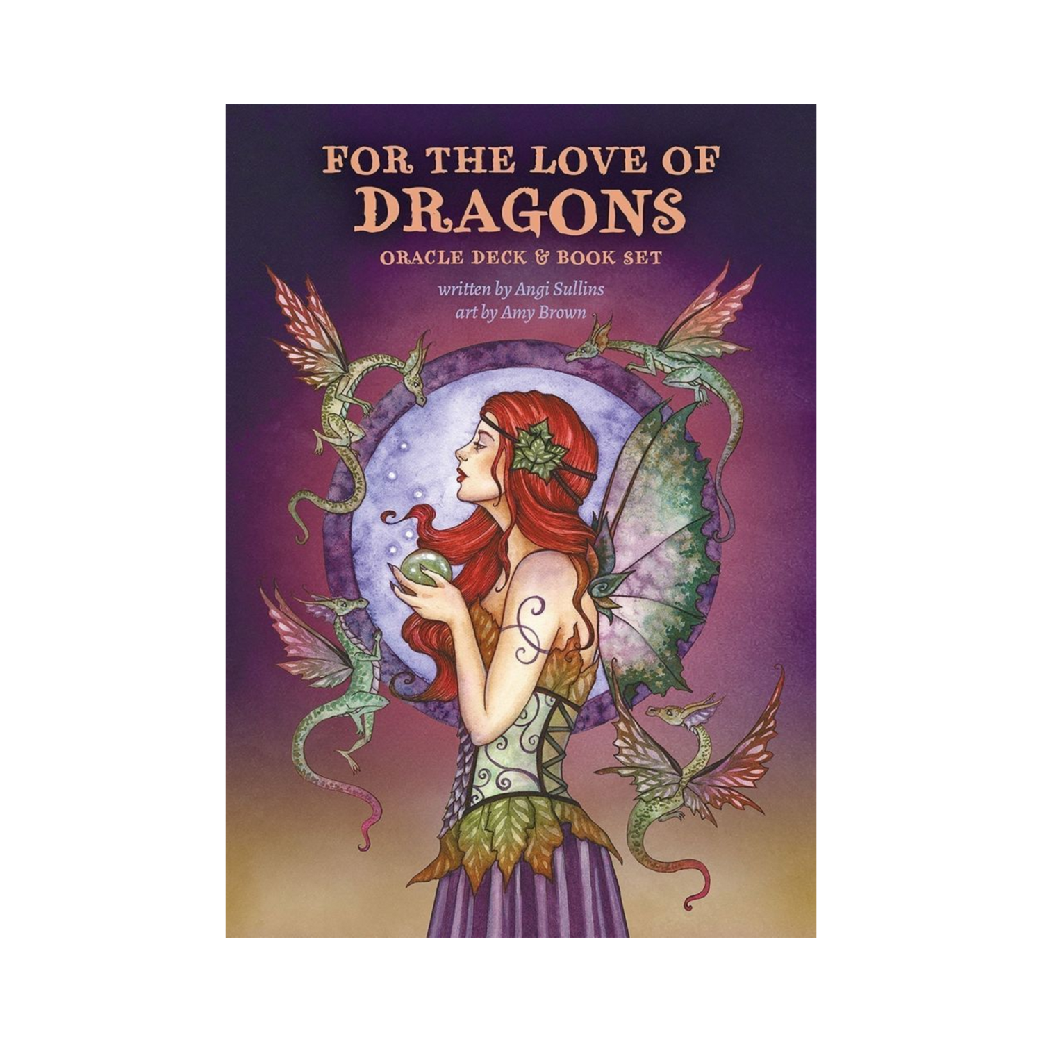 For the Love of Dragons Oracle - For the Love of Dragons Oracle Deck front cover
