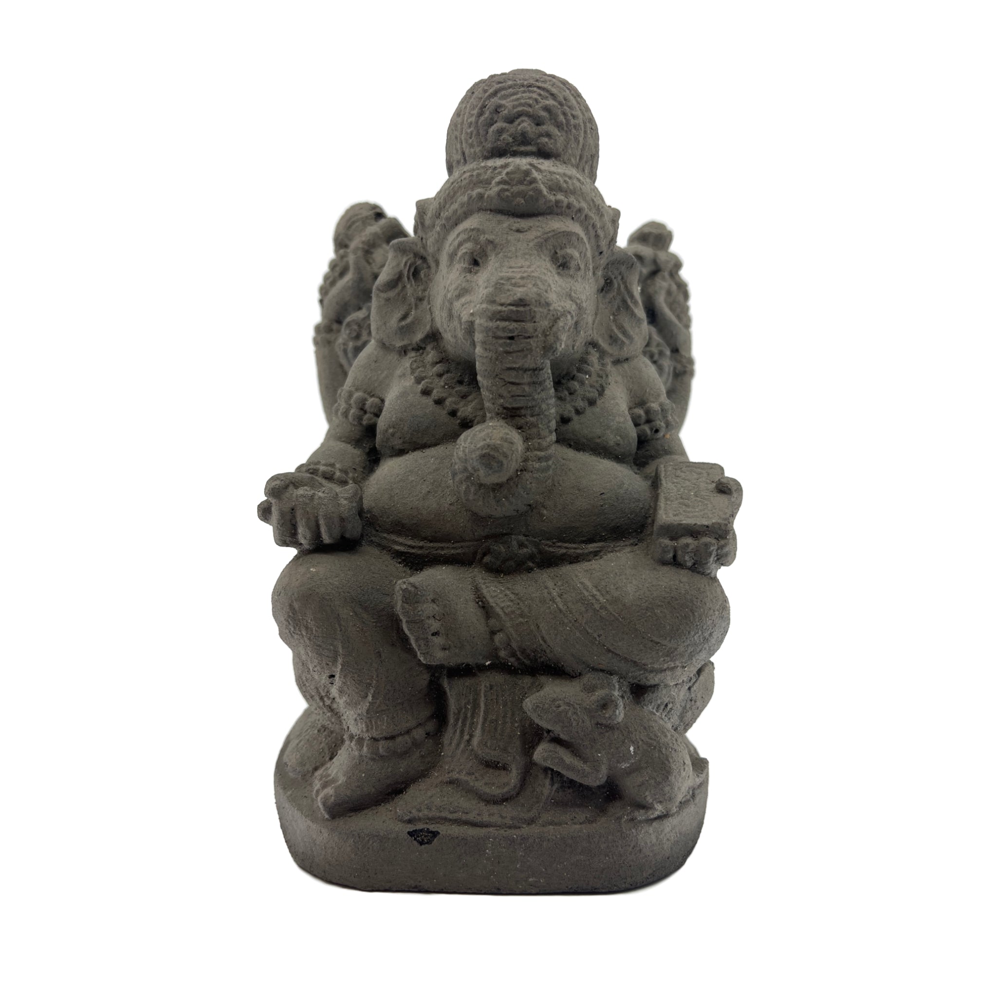 Grey Elephant, Hindu god , sitting mouse 