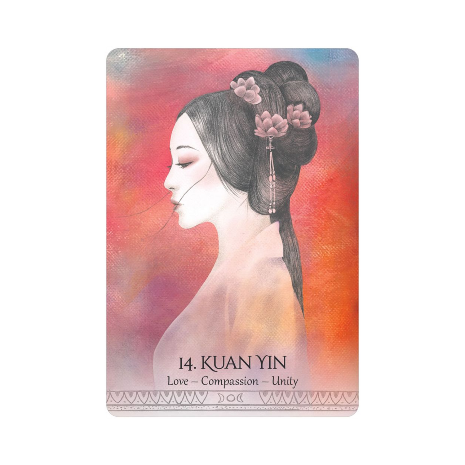 Goddess Spirit Oracle - Goddess Spirit Oracle Card 14 Kuan Yin