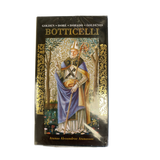 Golden Botticelli Tarot - Golden Botticelli Tarot deck back cover