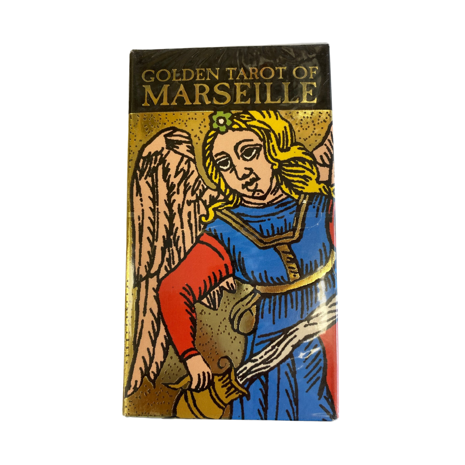 Golden Tarot of Marseille - Golden Tarot of Marseille deck cover 2