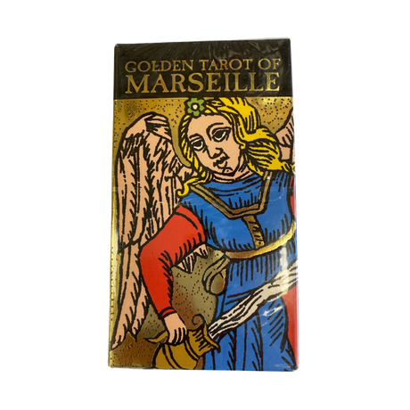 Golden Tarot of Marseille - Golden Tarot of Marseille deck cover 2