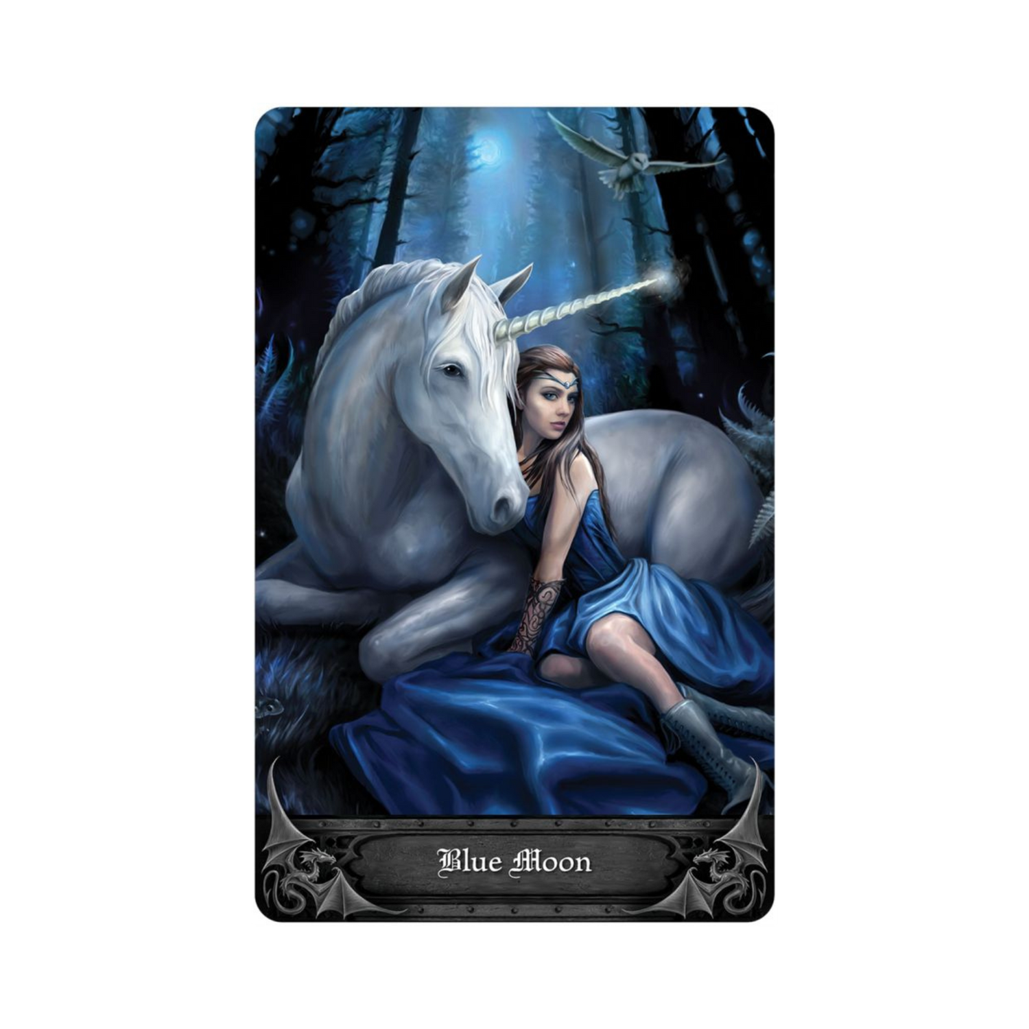Gothic Oracle Cards - Gothic Oracle Card - Blue Moon
