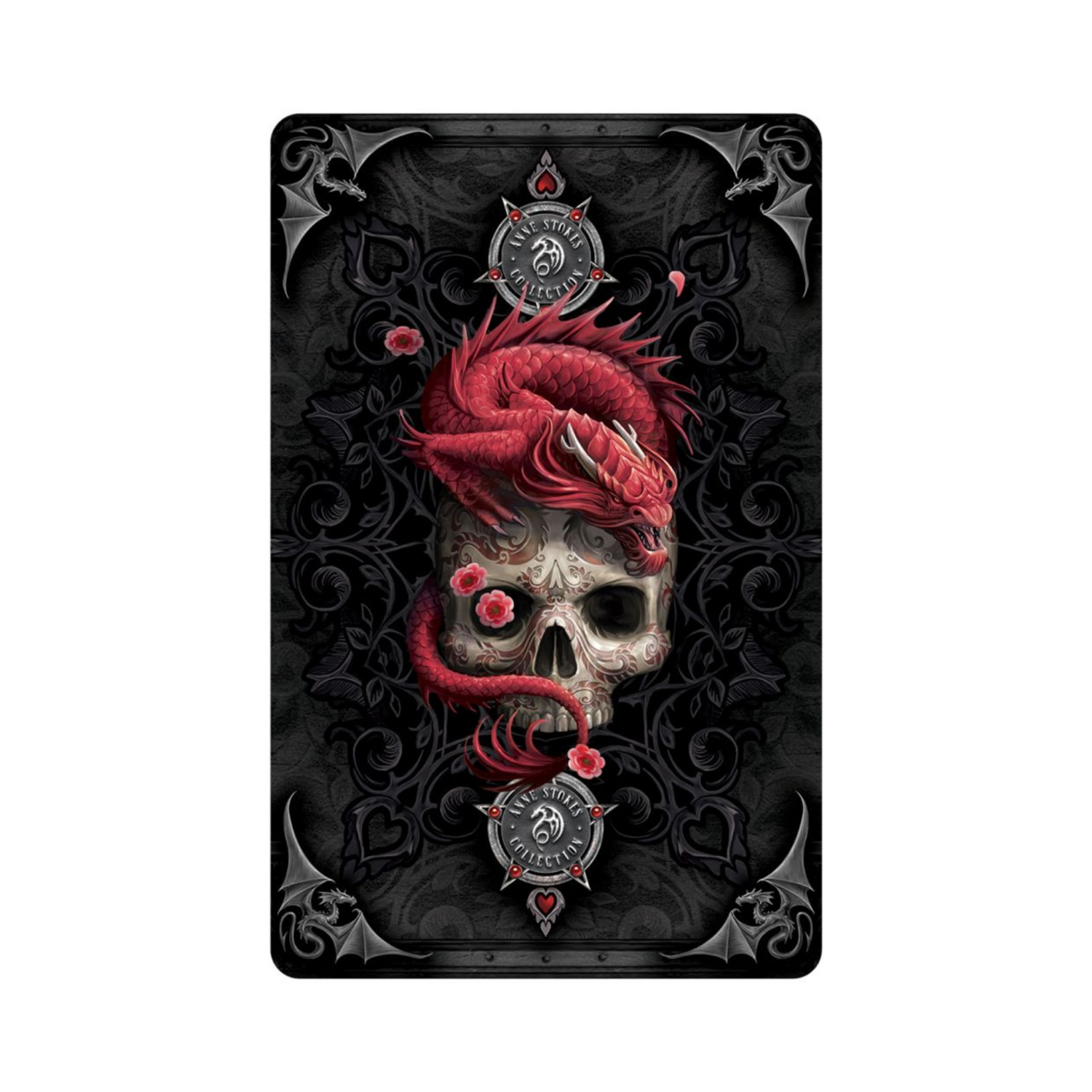 Gothic Oracle Cards - Gothic Oracle Card back grpahics