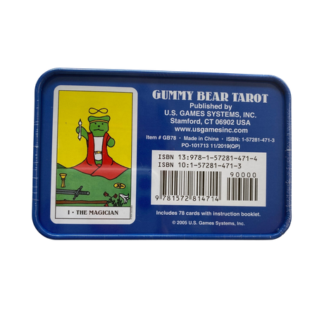 Gummy Bear Tarot - Gummy Bear Tarot back cover