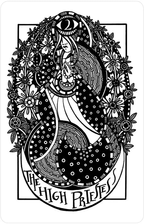 Hearts & Hands Tarot - High Priestess