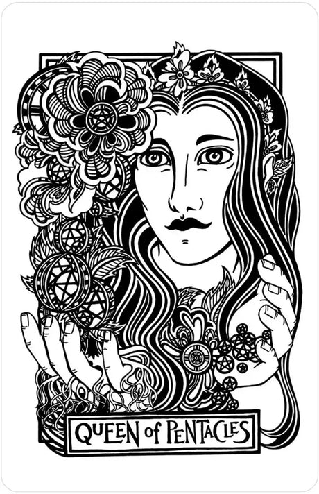 Hearts & Hands Tarot - Queen of Pentacles