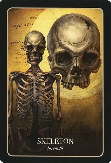 The Halloween Oracle Deck - Skeleton